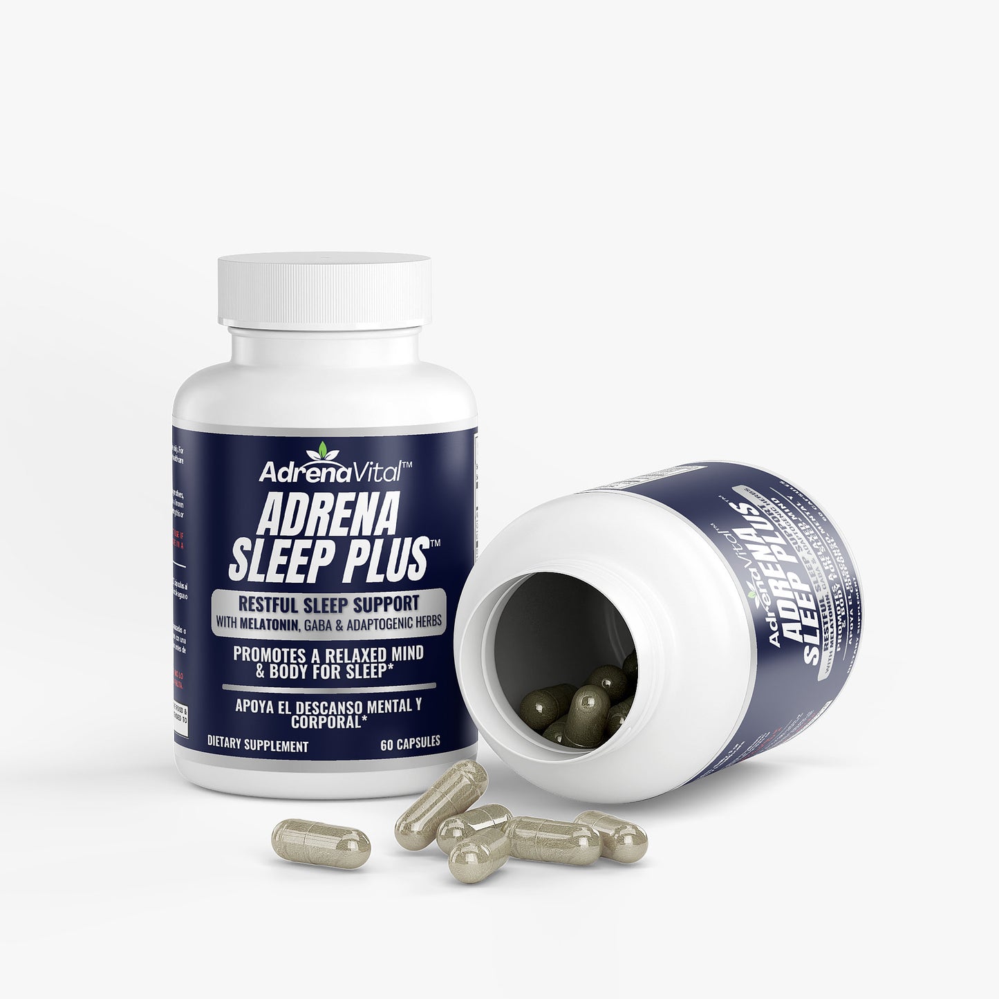 Adrena Sleep Plus™ – Restful Sleep Support with Melatonin & Botanicals