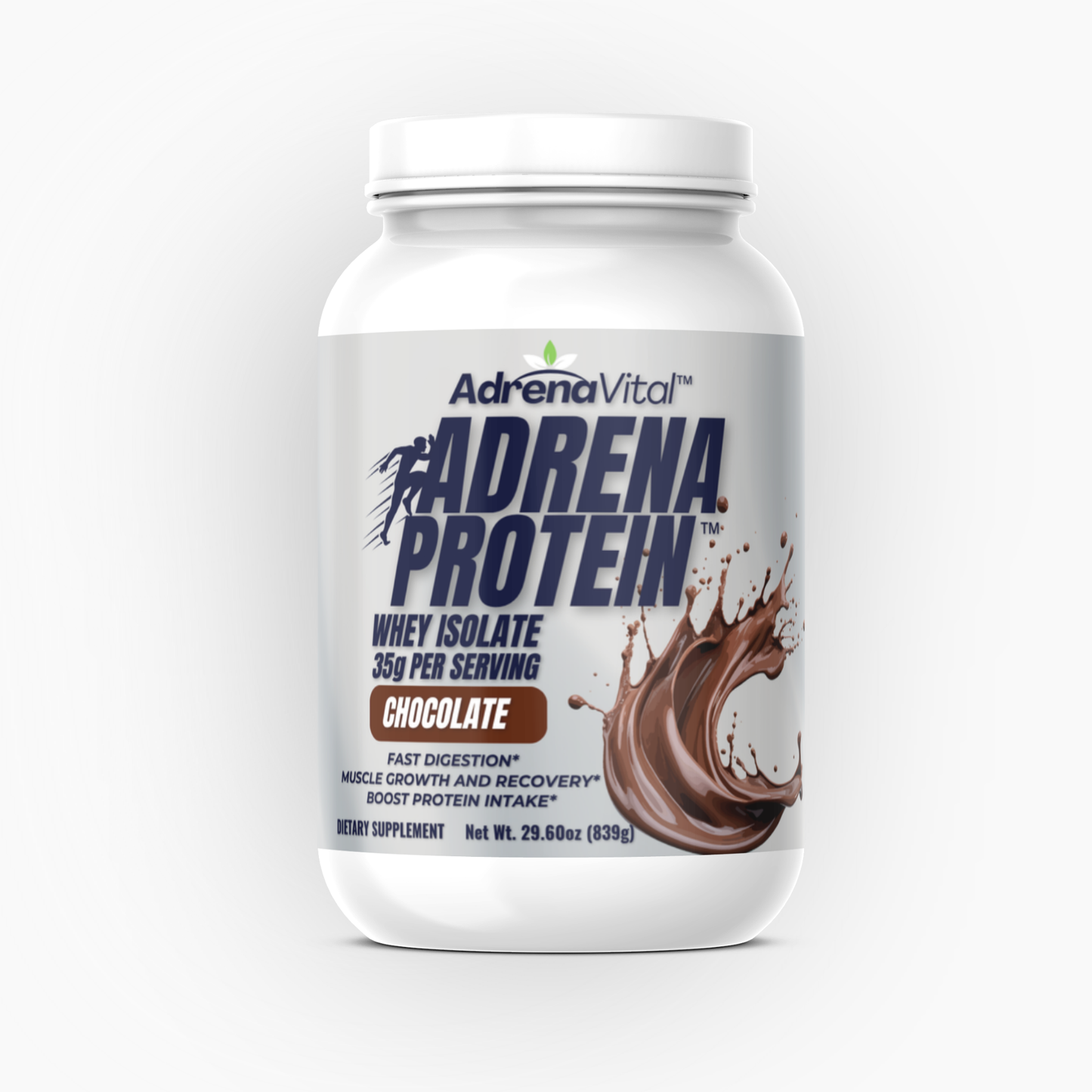 Adrena Protein™ – 100% Whey Isolate (Chocolate)
