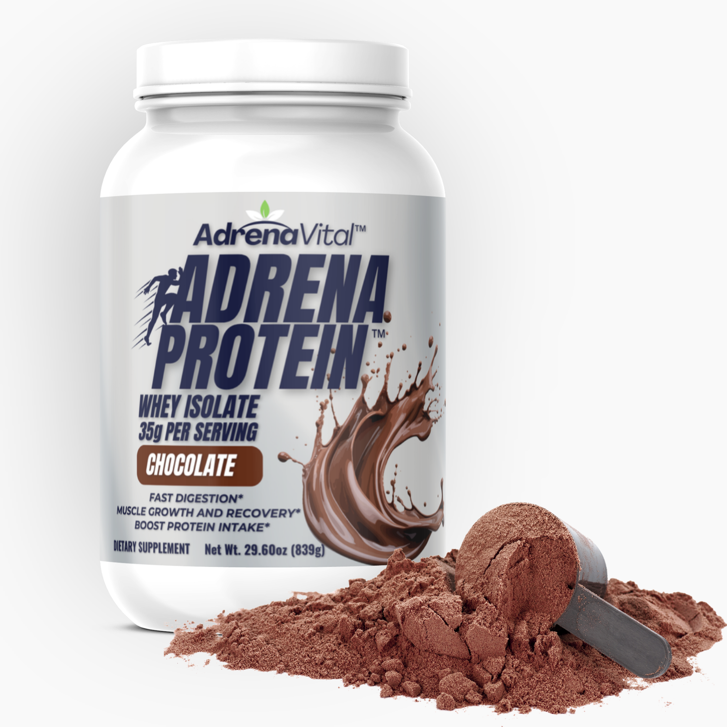 Adrena Protein™ – 100% Whey Isolate (Chocolate)
