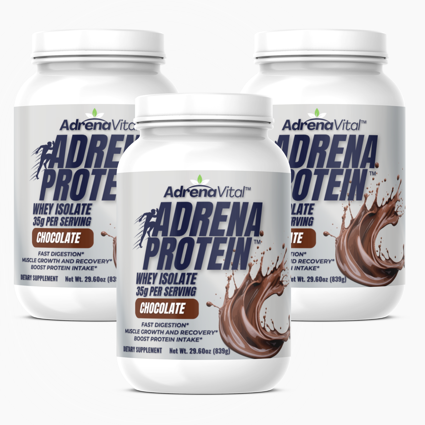 Adrena Protein™ – 100% Whey Isolate (Chocolate)