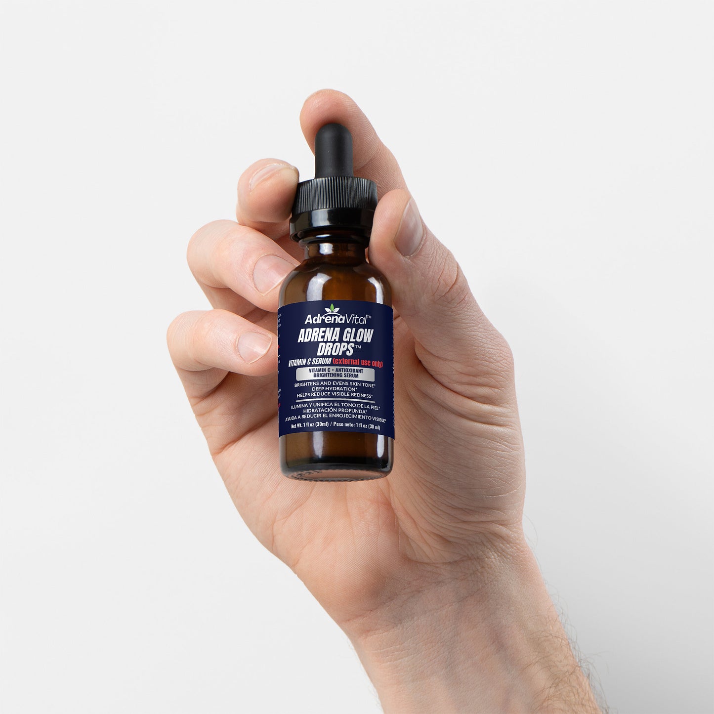 Adrena Glow Drops™ – Vitamin C + Antioxidant Brightening Serum