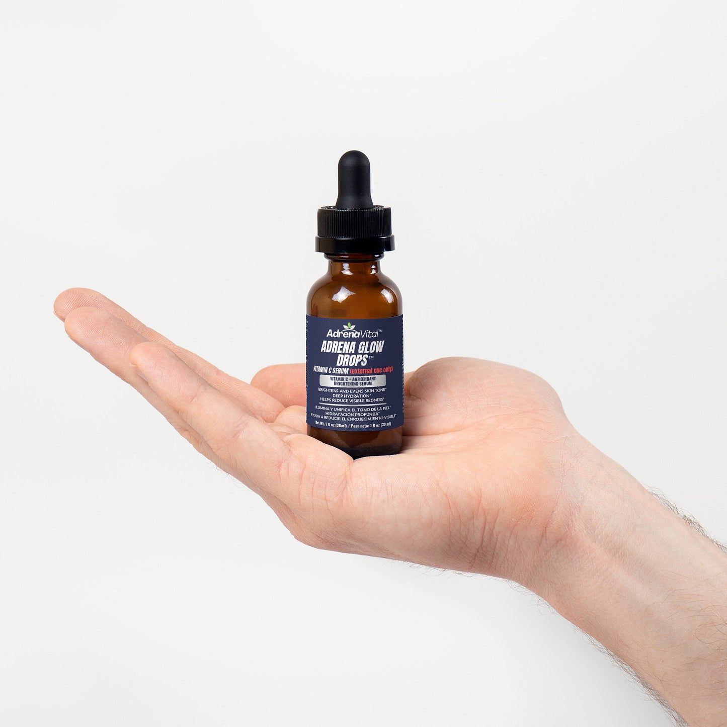 Adrena Glow Drops™ – Vitamin C + Antioxidant Brightening Serum