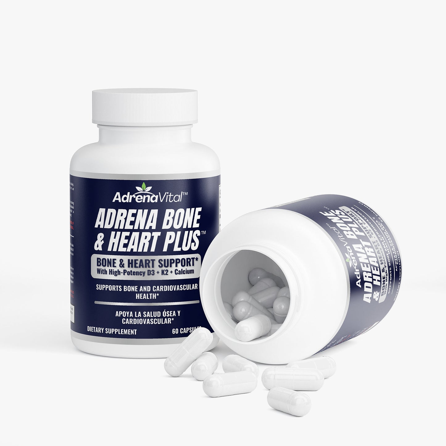 Adrena Bone & Heart Plus™ – D3+K2 + Calcium
