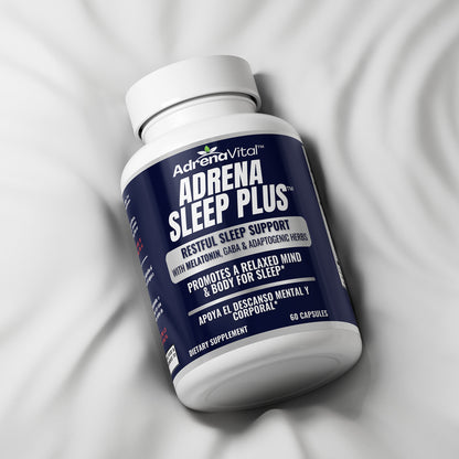 Adrena Sleep Plus™ – Restful Sleep Support with Melatonin & Botanicals