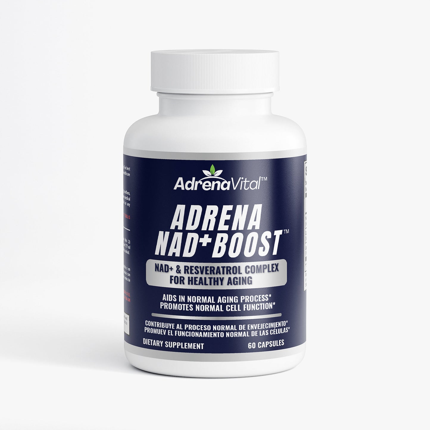 Adrena NAD+ Boost™ – NAD+ & Resveratrol Complex for Healthy Aging