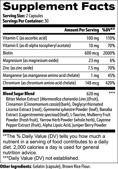 Adrena Glucose Support™ – Daily Metabolic & Blood Sugar Support