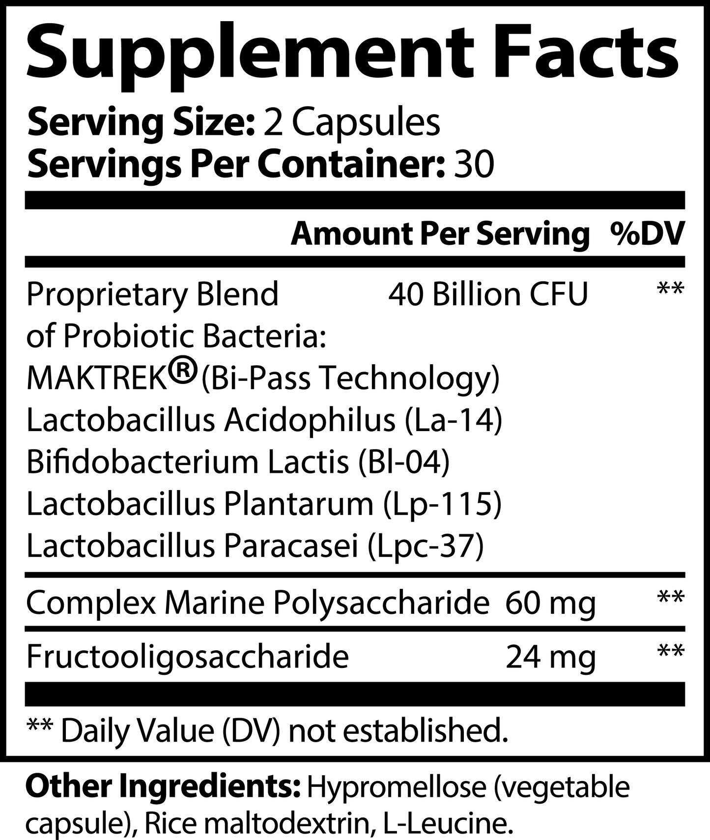 Adrena Flora Plus™ – Probiotic + Prebiotic for Gut Health