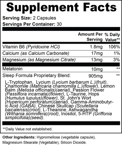 Adrena Sleep Plus™ – Restful Sleep Support with Melatonin & Botanicals