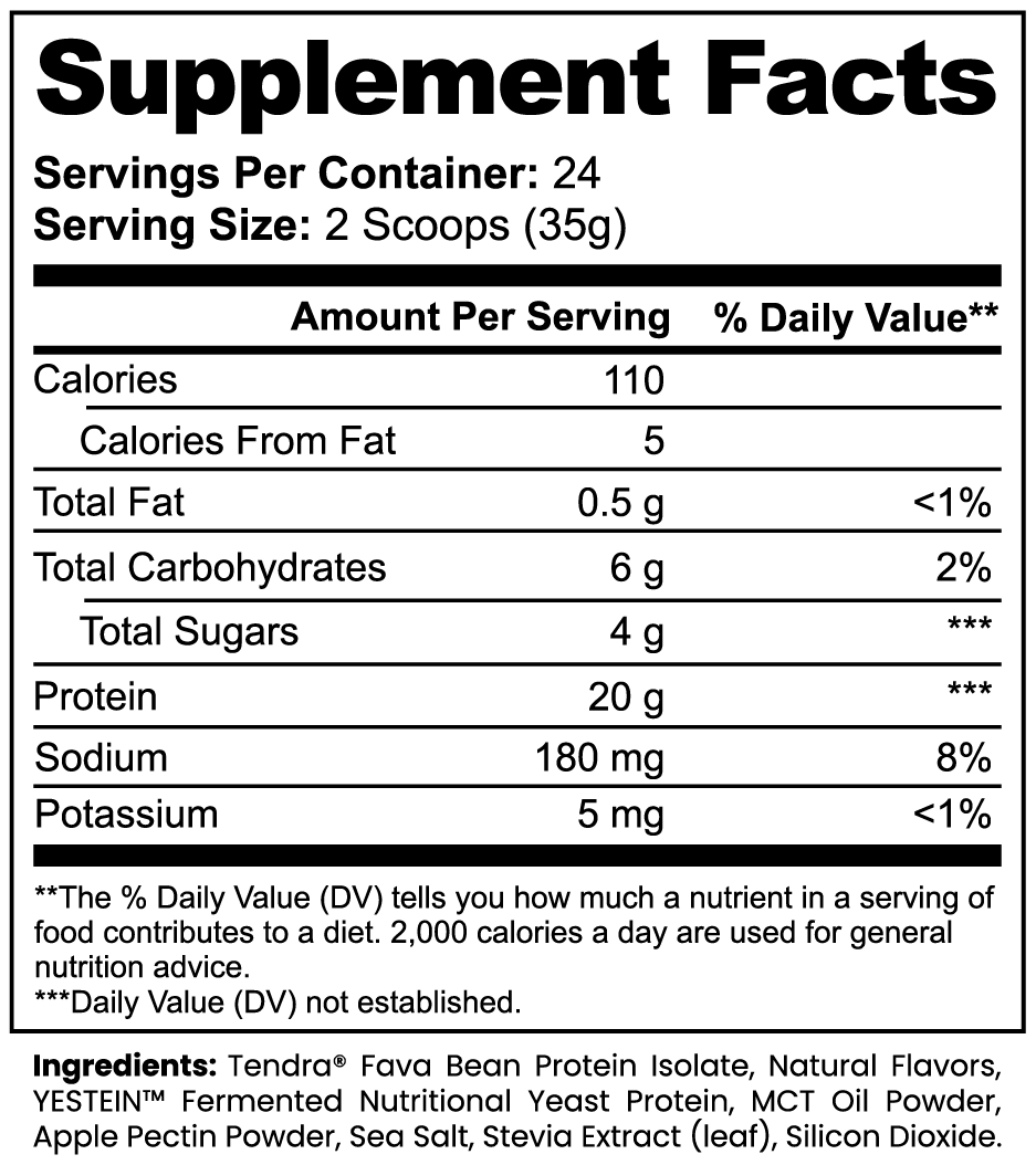 Adrena Vital Plant Protein™ – Vanilla