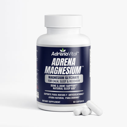 Adrena Magnesium™ – Magnesium Glycinate for Calm, Sleep & Recovery