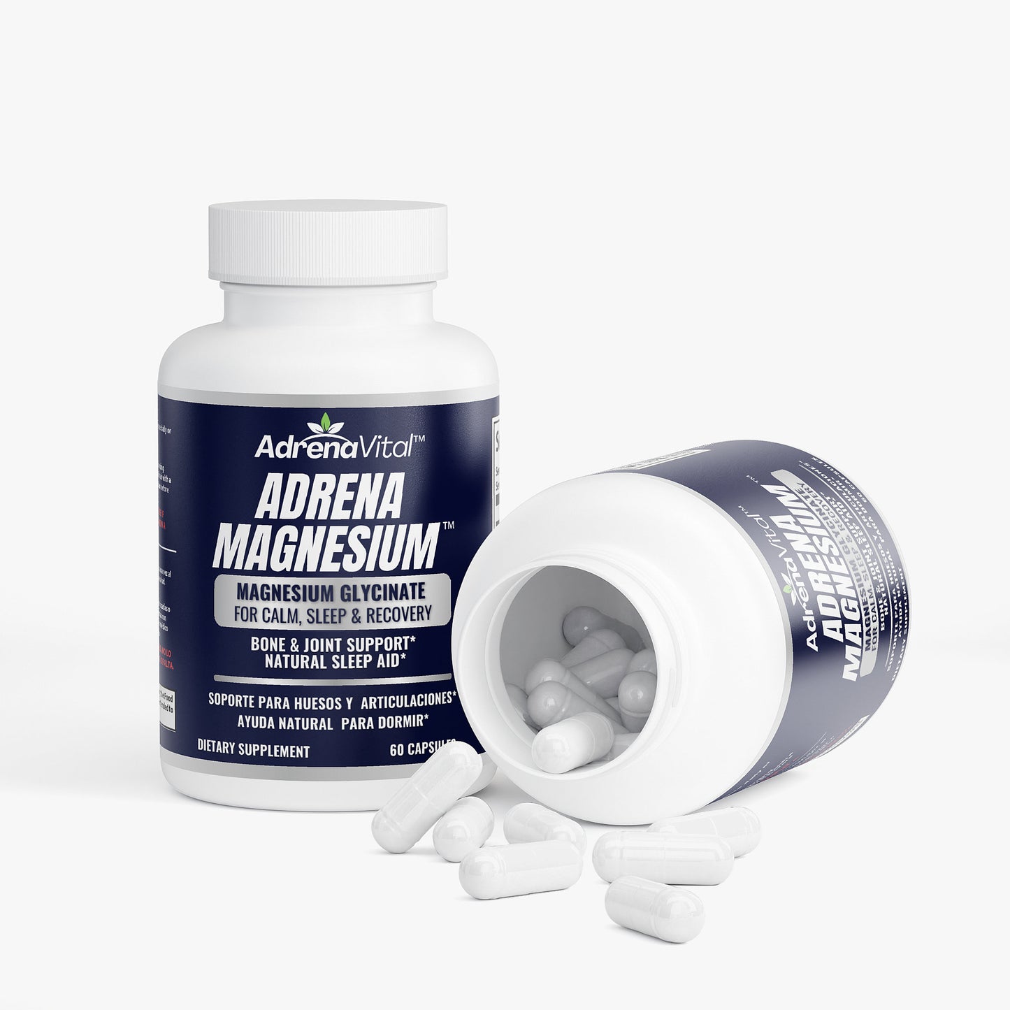 Adrena Magnesium™ – Magnesium Glycinate for Calm, Sleep & Recovery