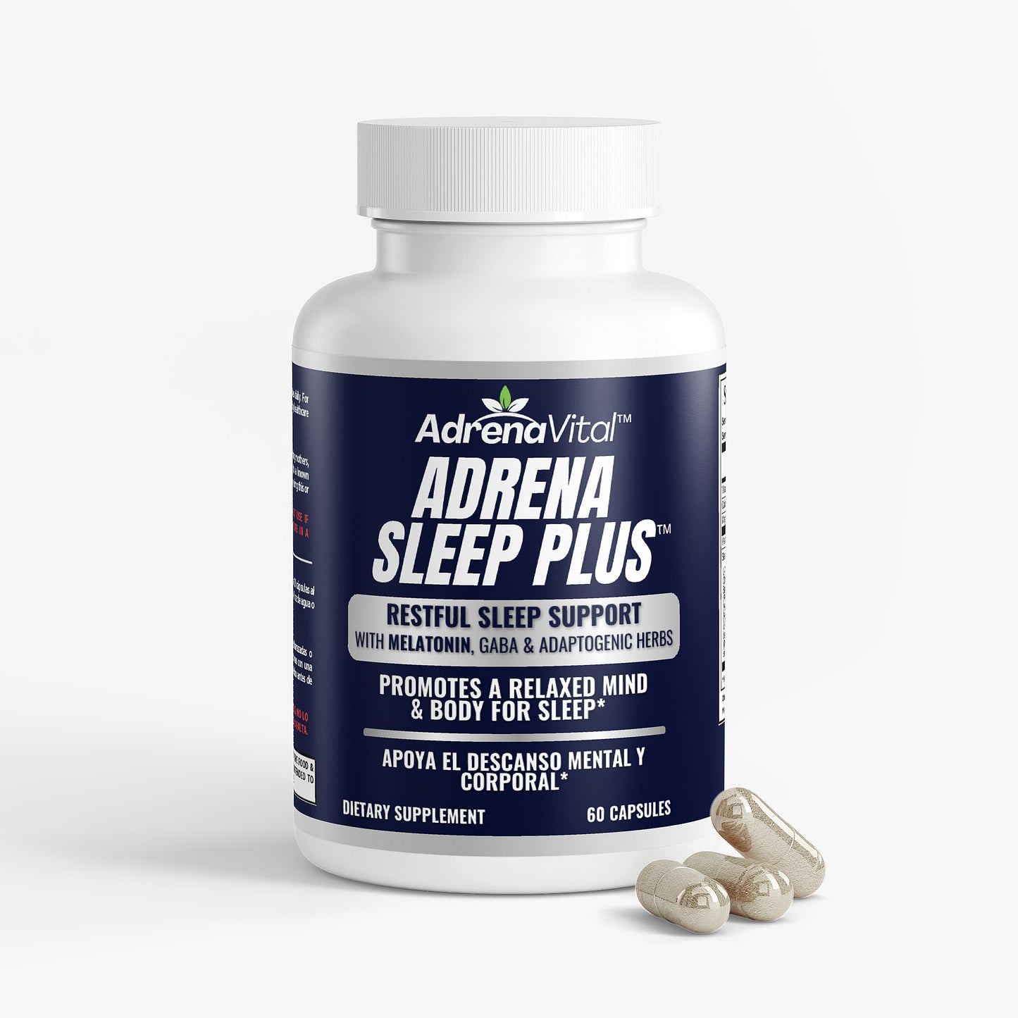 Adrena Sleep Plus™ – Restful Sleep Support with Melatonin & Botanicals