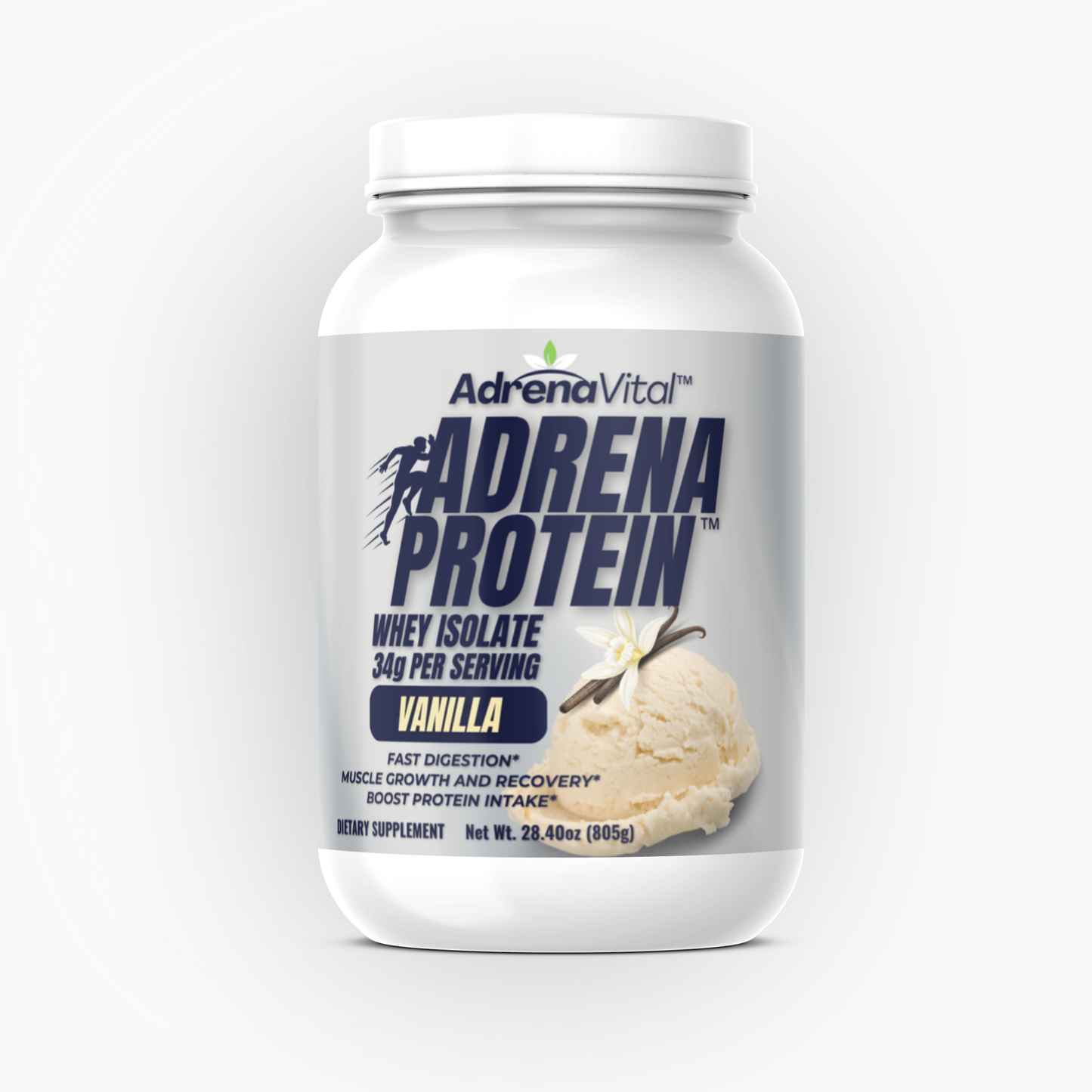 Adrena Protein™ – 100% Whey Isolate (Vanilla)