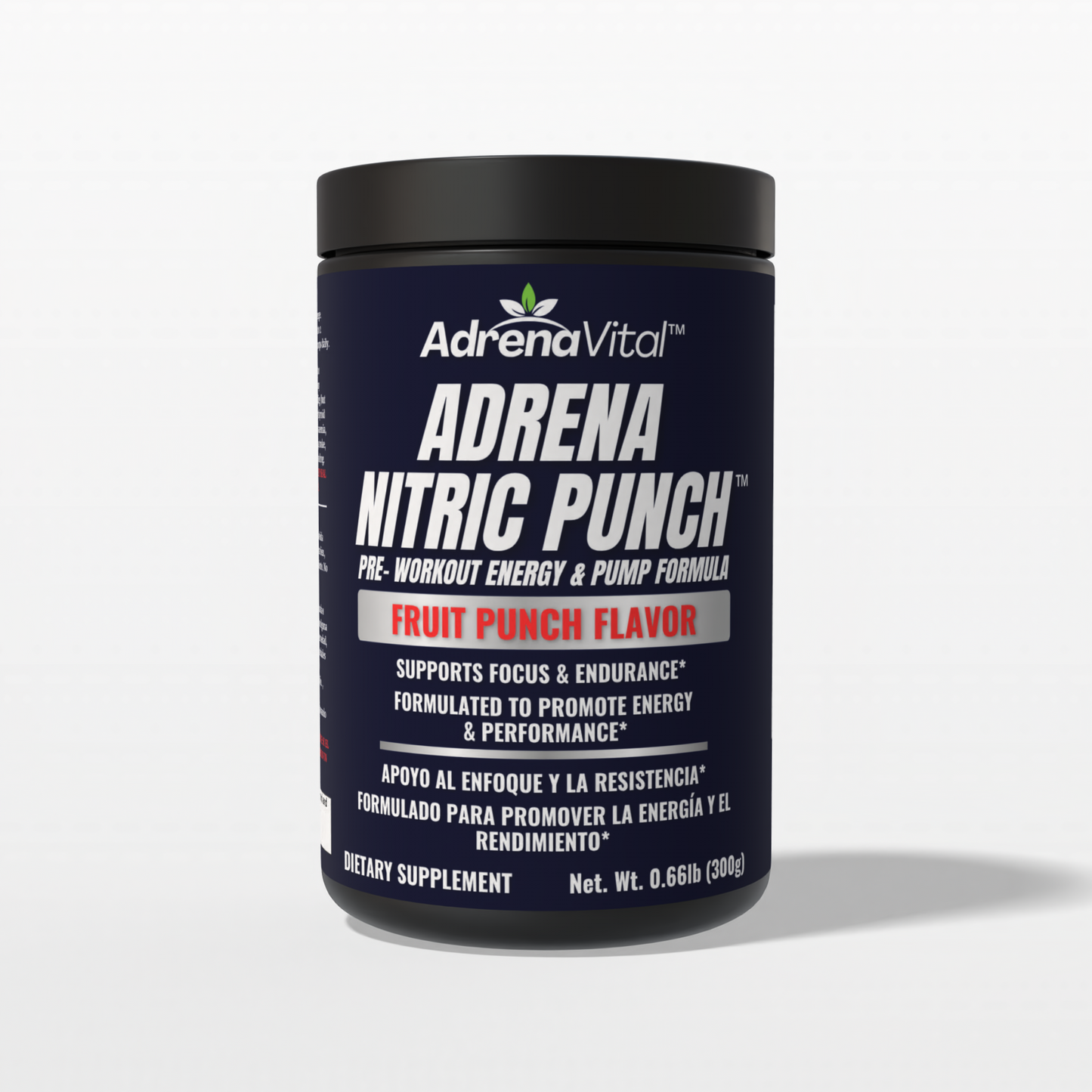 Adrena Nitric Punch™ – Pre‑Workout Energy & Pump Formula (Fruit Punch)