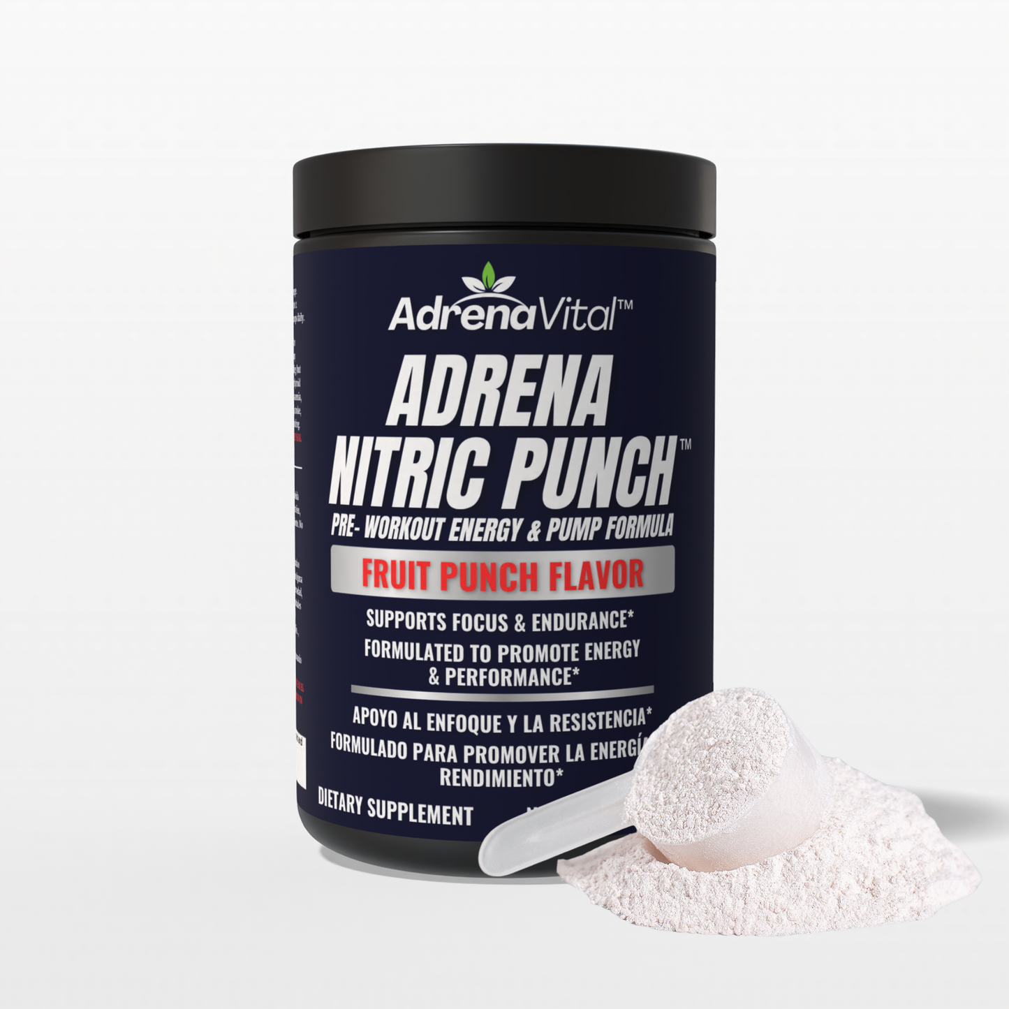 Adrena Nitric Punch™ – Pre‑Workout Energy & Pump Formula (Fruit Punch)