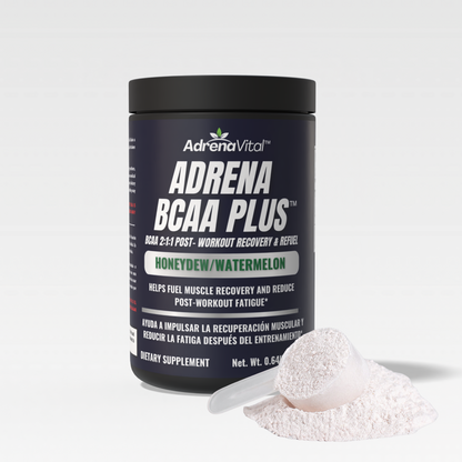 Adrena BCAA Plus™ – Post‑Workout Recovery & Refuel (Honeydew Watermelon)