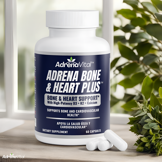 Adrena Bone & Heart Plus™ – D3+K2 + Calcium