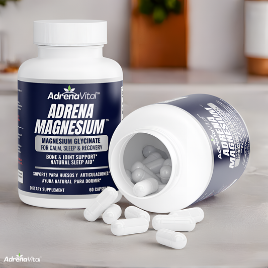 Adrena Magnesium™ – Magnesium Glycinate for Calm, Sleep & Recovery