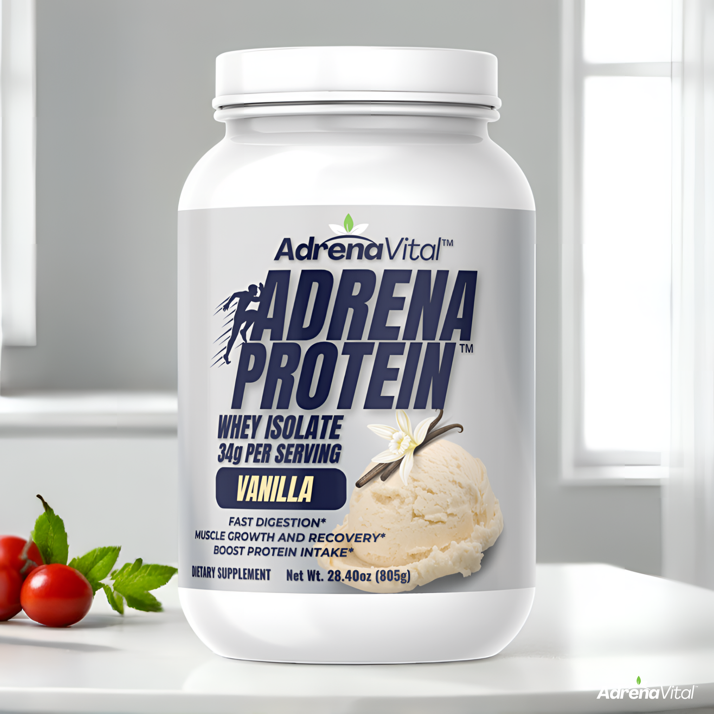 Adrena Protein™ – 100% Whey Isolate (Vanilla)
