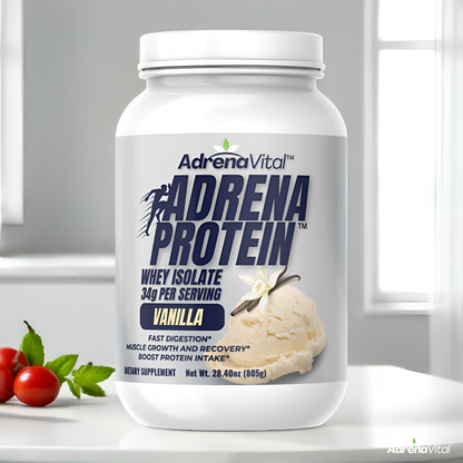 Adrena Protein™ – 100% Whey Isolate (Vanilla)