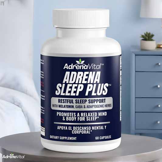 Adrena Sleep Plus™ – Restful Sleep Support with Melatonin & Botanicals